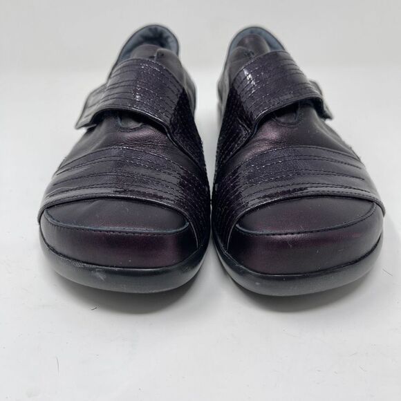 Naot Womens Comfort Shoes Hook/Loop Straps Closed Toe Purple EU 37 - Picture 3 of 8